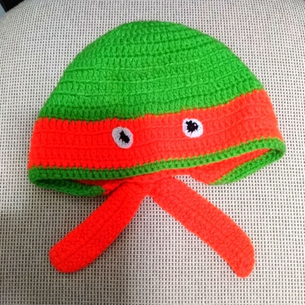 Ninja Turtle Knitted Hats